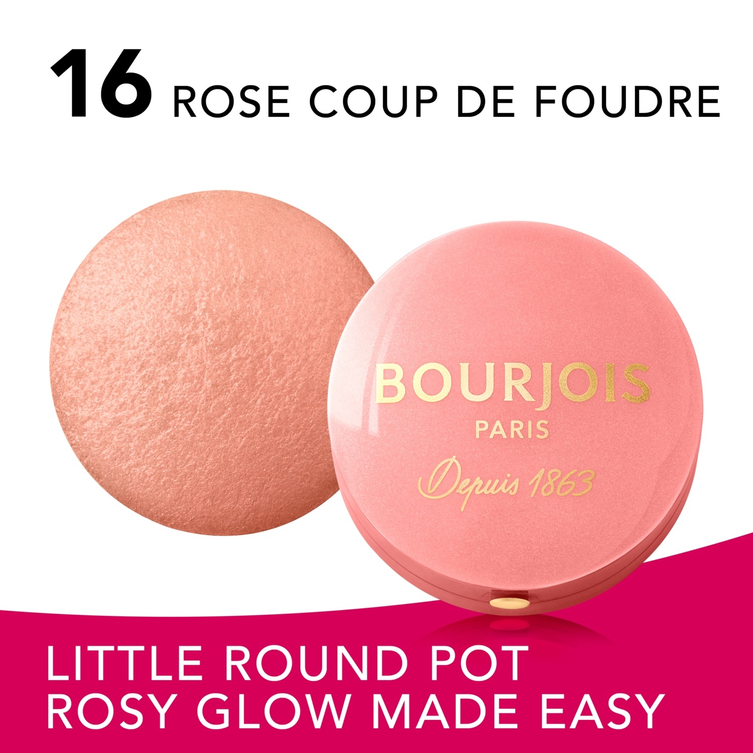 Bourjois skaistalai „Little Round Tiegel“ – 2 g