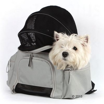 Plecak transportowy dla zwierząt Sightseer - szary