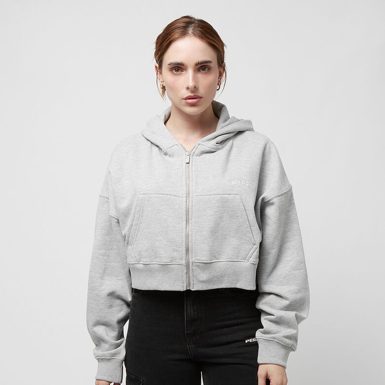 Sudadera corta con cremallera Dorset