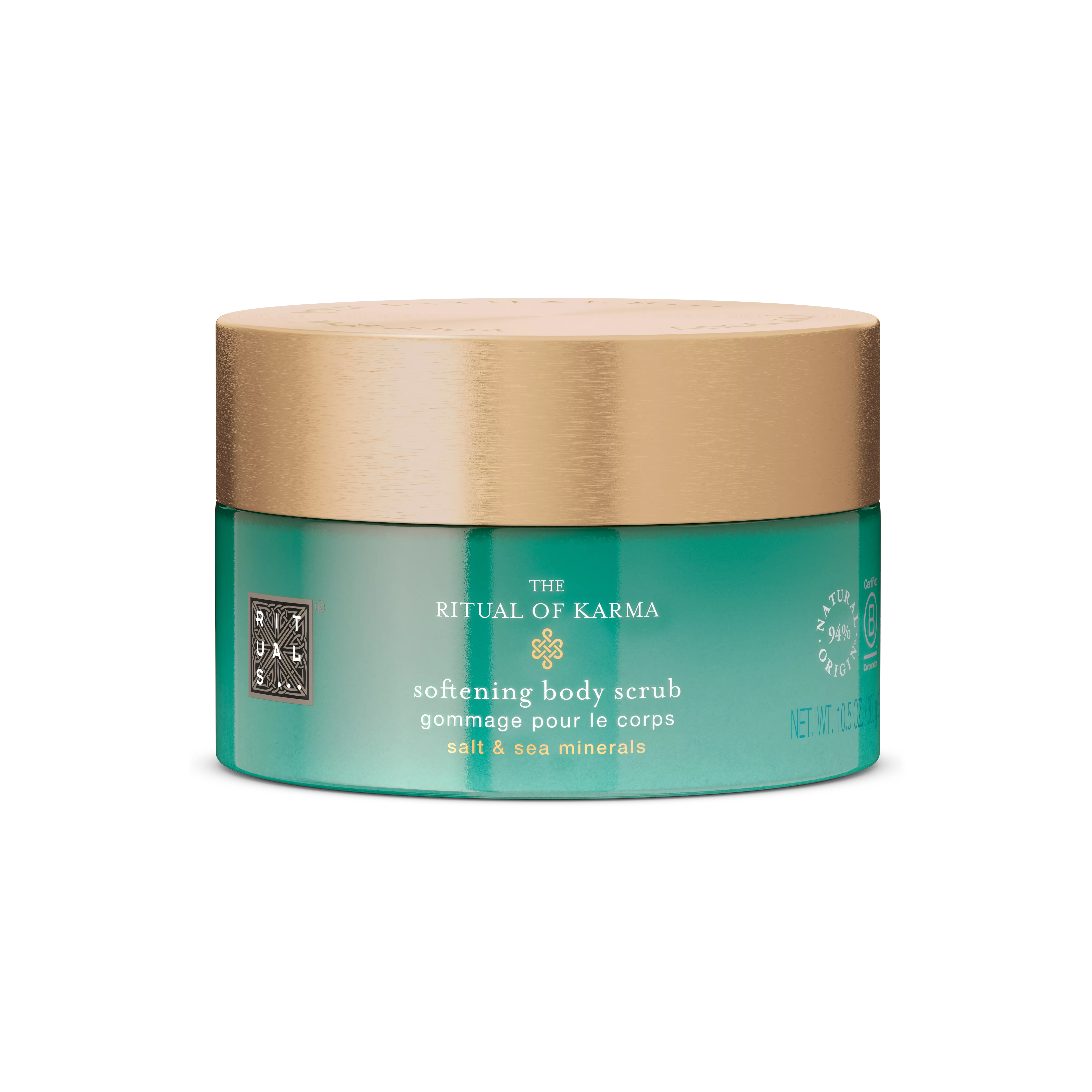 El ritual del exfoliante corporal KarmaSalt