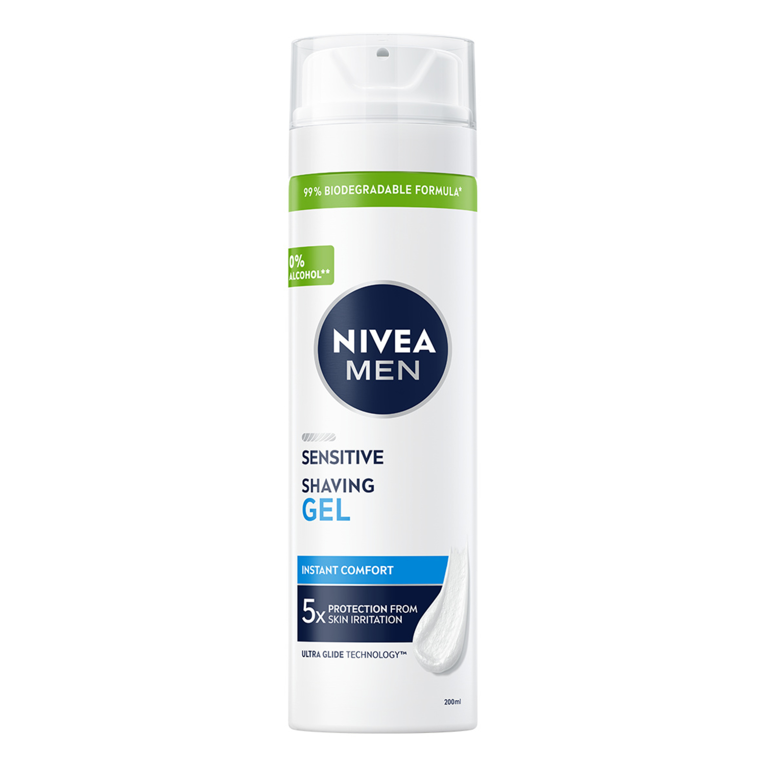 Nivea Men Soothing Shaving Gel 200ml Herkät Miehet