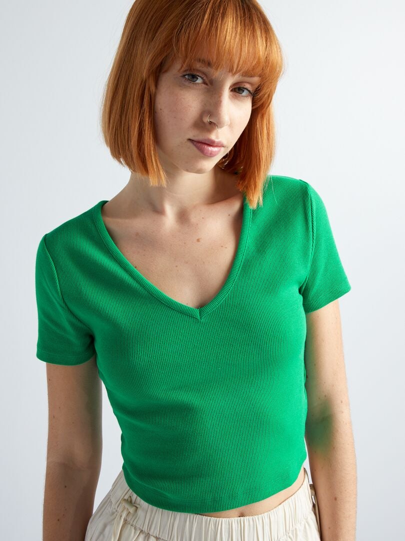 Top cropped - VERDE
