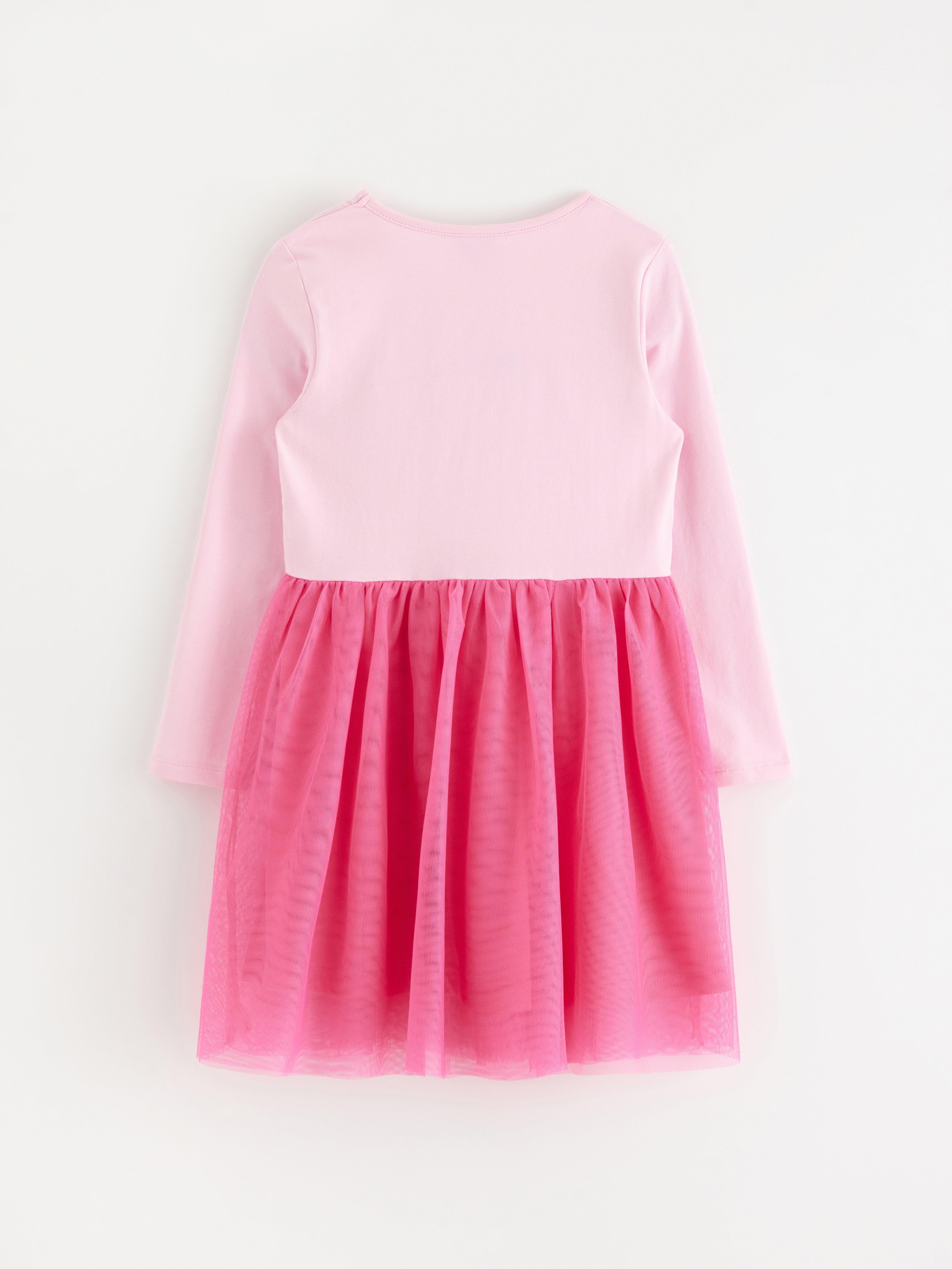 Gabbys dukkehuskjole lys rosa