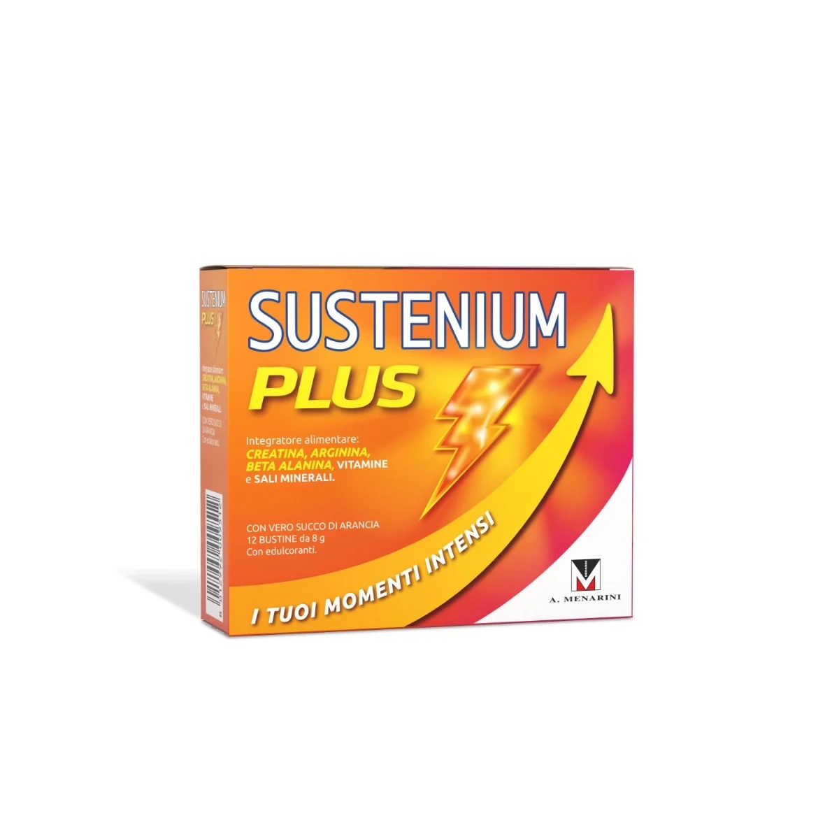 SUSTENIUM Sustenium Plus creatine arginine voedingssupplement 12 sachets mineralen en vitaminen