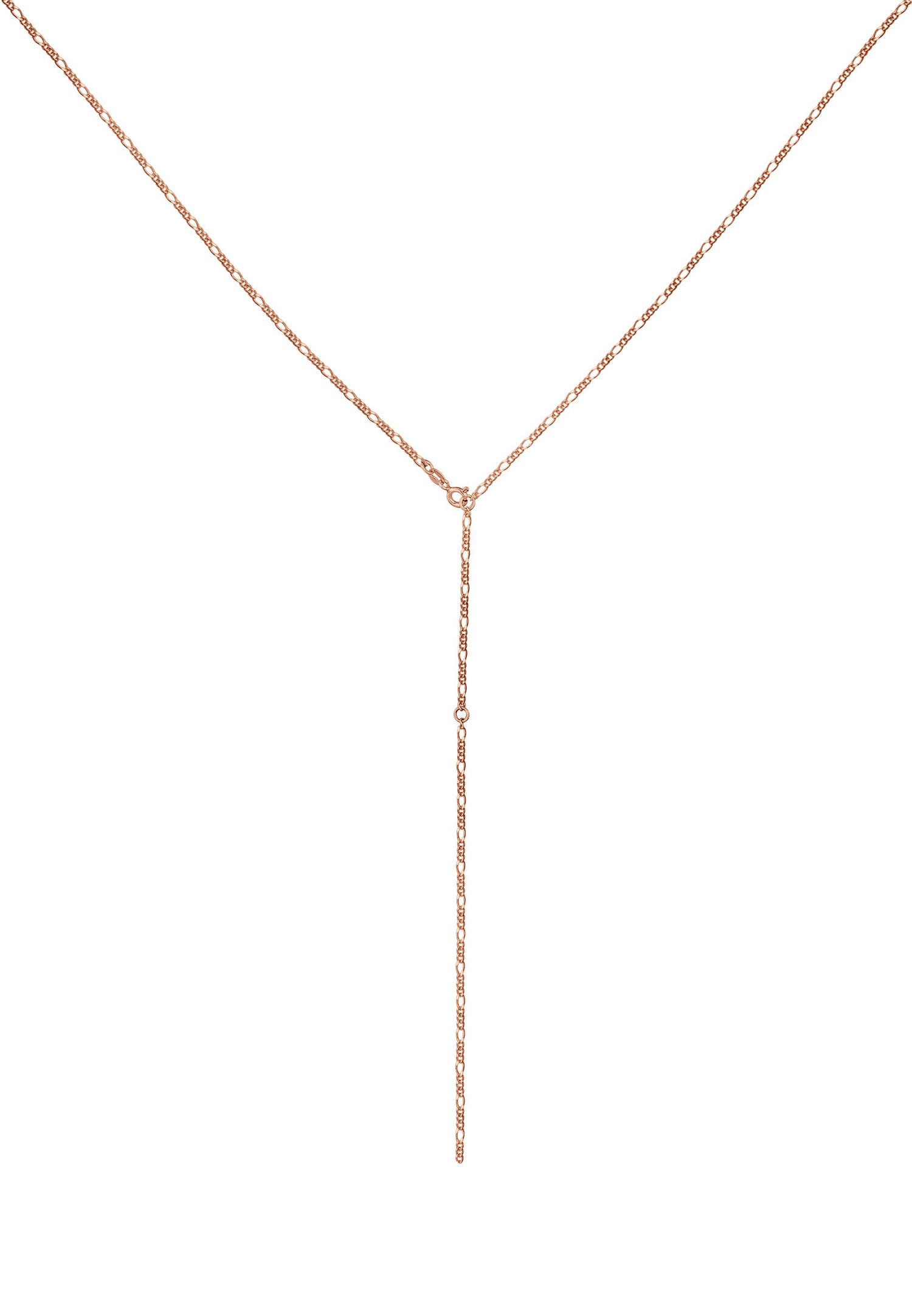 Elli Femmes Figaro Chaîne en Y Tendance Réglable en Argent Sterling 925