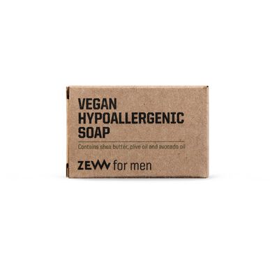 ZEW vyrams hipoalerginis veganiškas veido ir kūno muilas 85 ml