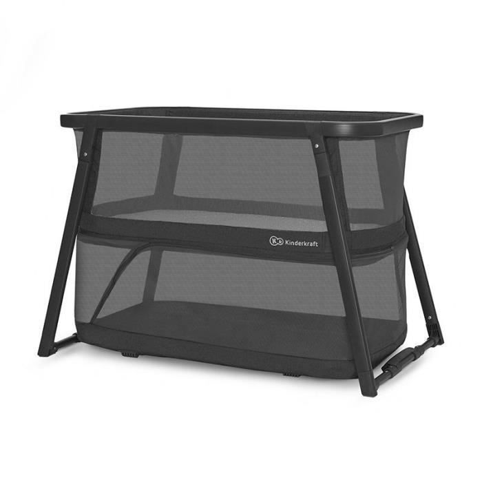 Kinderkraft Sofi Plus Black 2-in-1 Travel Cot