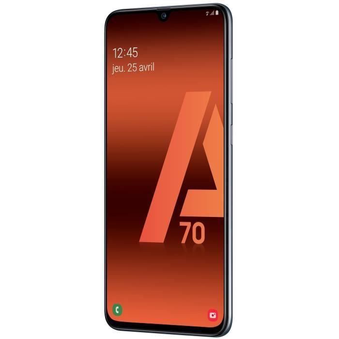 SAMSUNG Galaxy A70 128 go Noir - Double sim - Reconditionné - Très bon état
