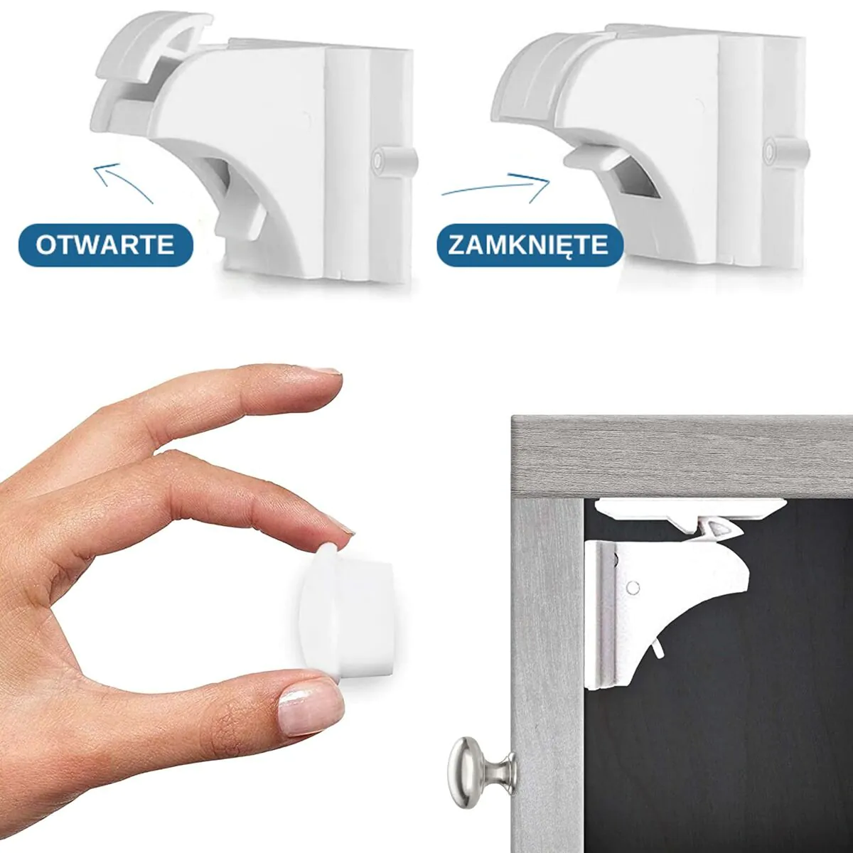Sipo Magnetyczne Zabezpieczenia Szaf i Szuflad