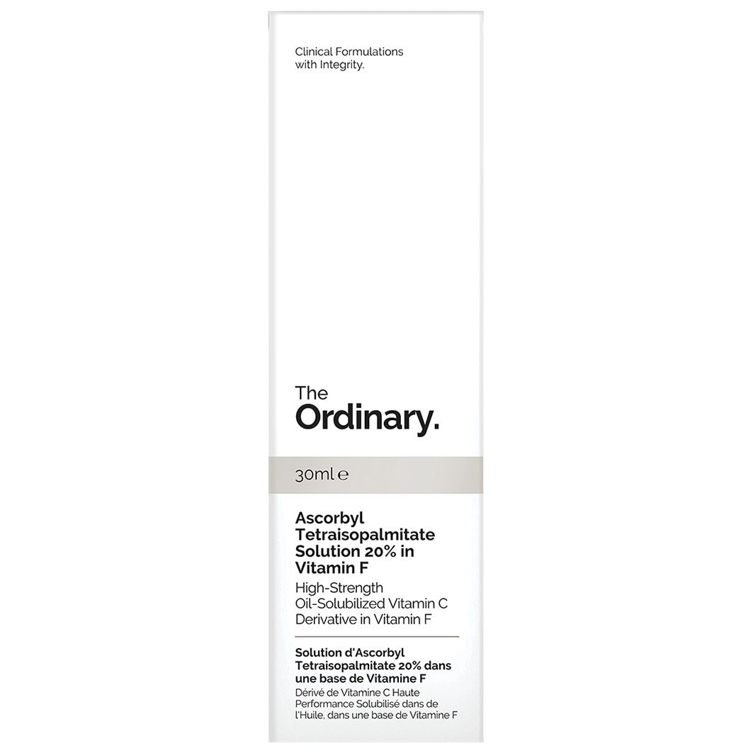 Običajni serum z vitaminom C Raztopina vitamina C askorbiltetraizopalmitata 20 % v vitaminu F - 30 ml