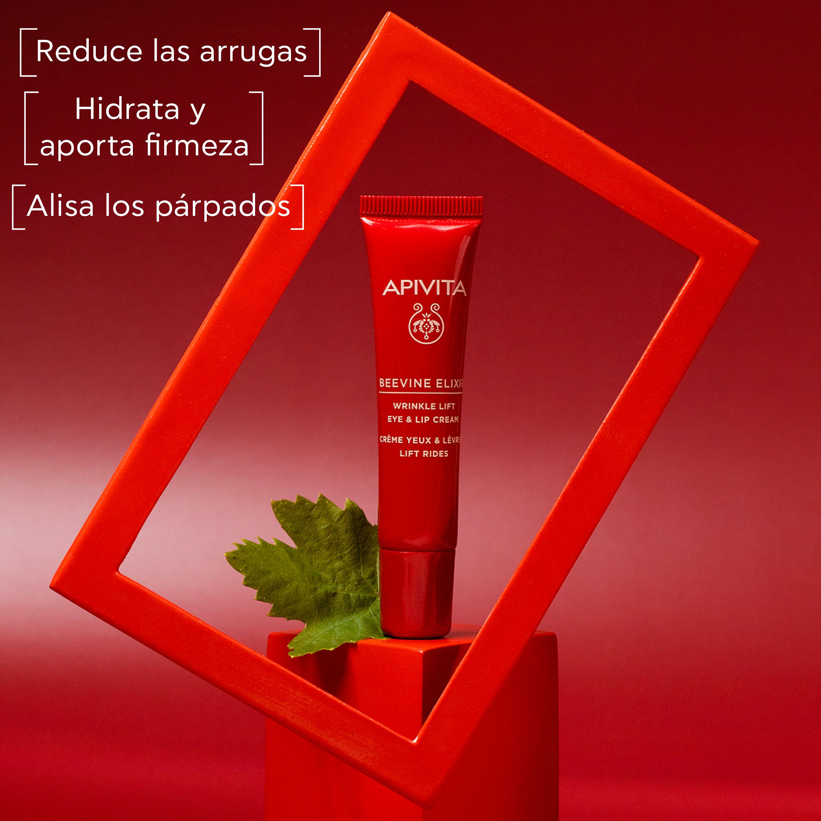 Beevine Elixir Wrinkle Lift pretgrumbu acu un lūpu kontūrkreems Acu kontūrkrems