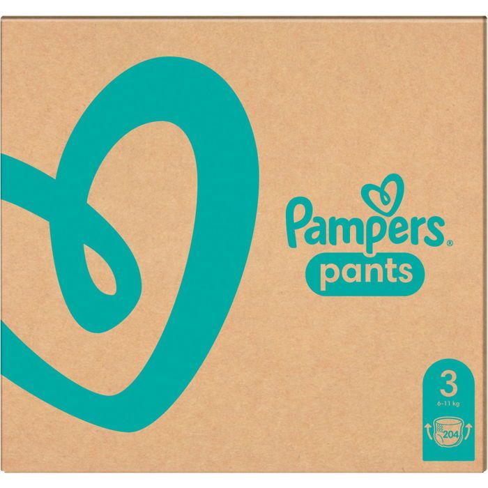PAMPERS Pants Vel. 3 (204 ks)