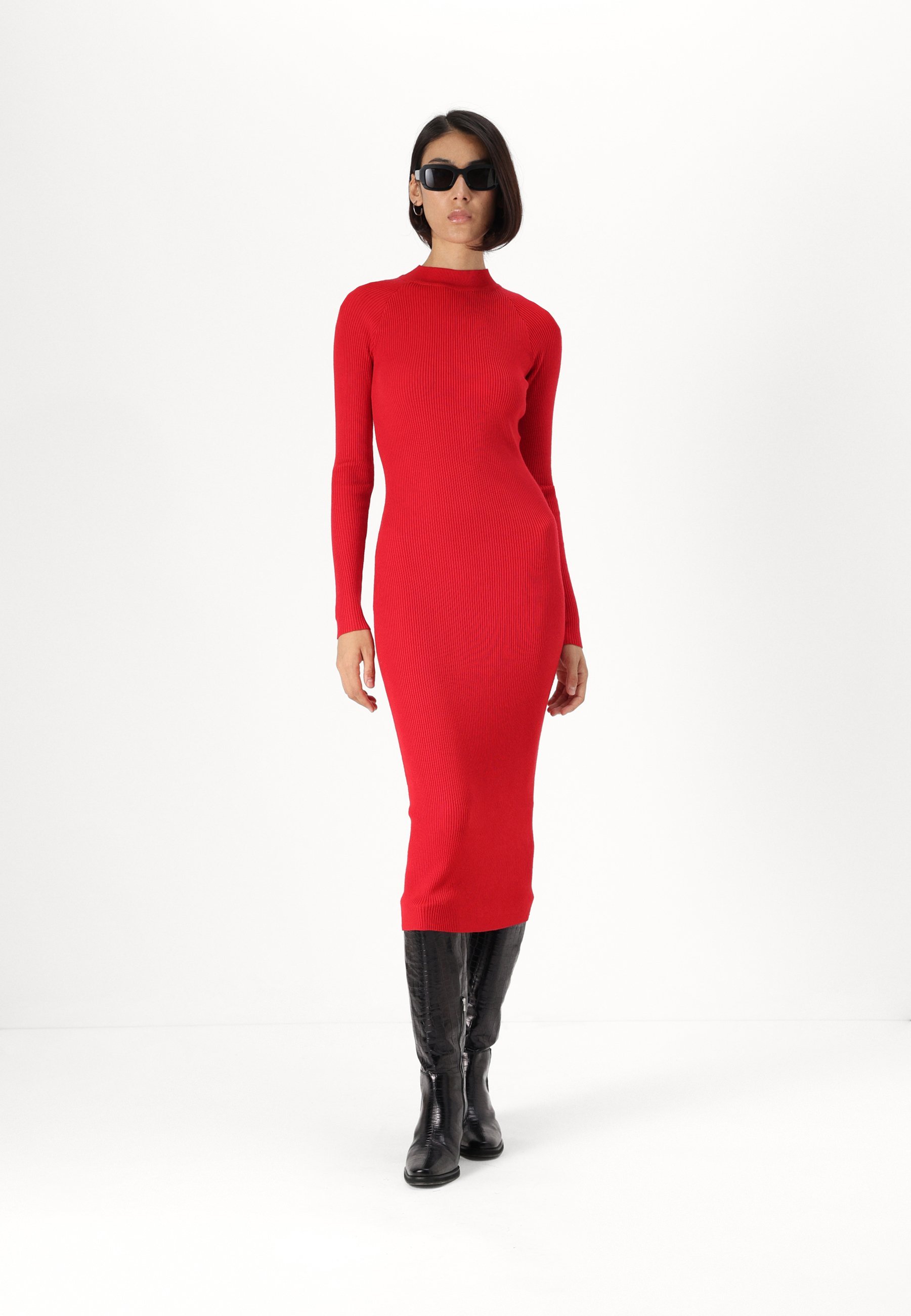Vero Moda Tall VMWILLOW KLEID - Jumperkleid - Salsa
