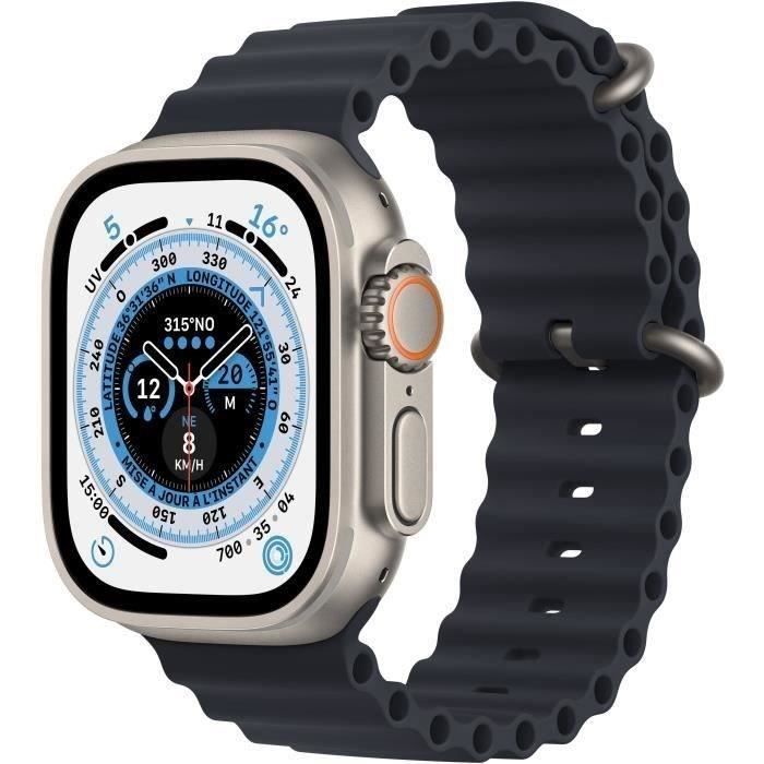 Apple Watch Ultra GPS + Cellular - 49 mm - Titanio - Correa Midnight Ocean (2022) - Reacondicionado - Excelente estado