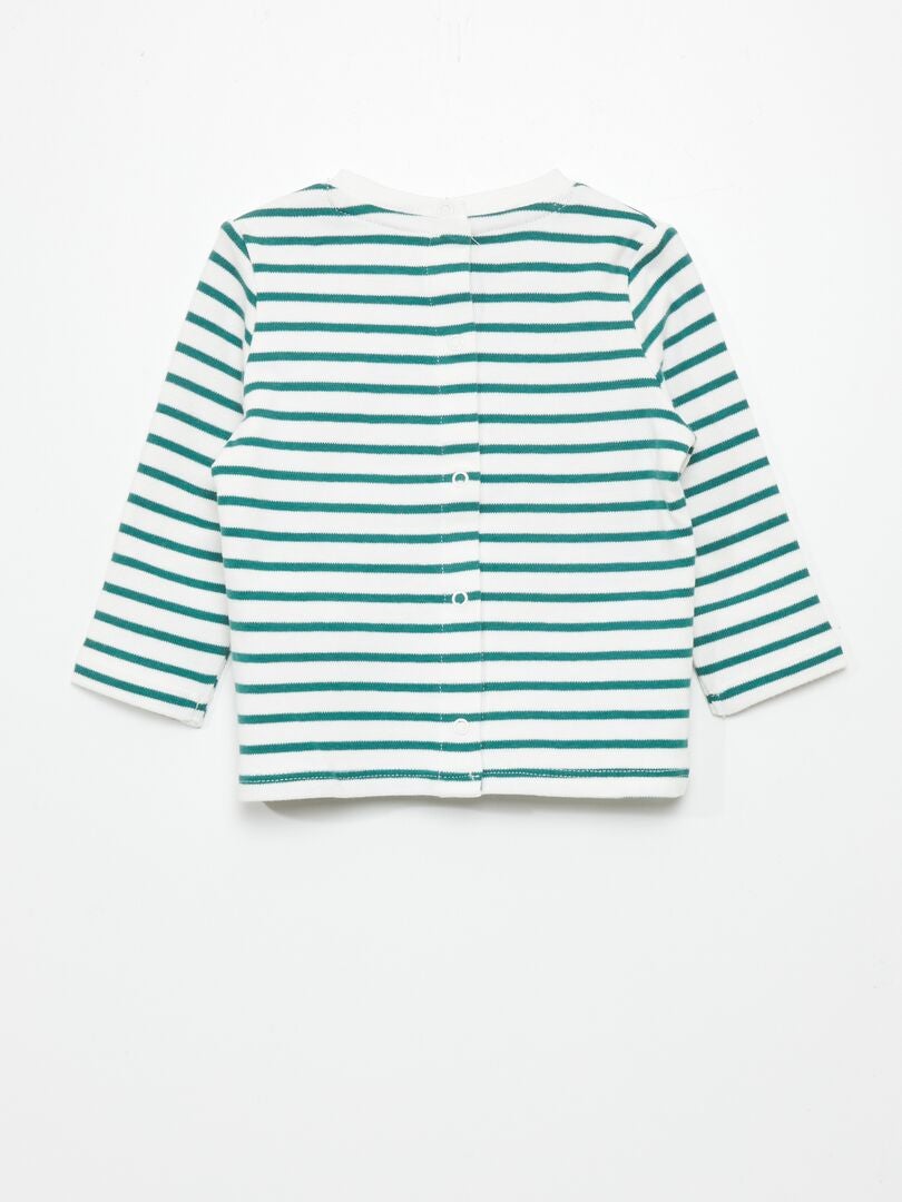 Camiseta de manga larga - VERDE