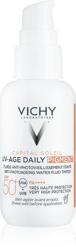 Vichy Capital Soleil Daily SPF50+ ochranný tónovaný fluid na tvár SPF 50+