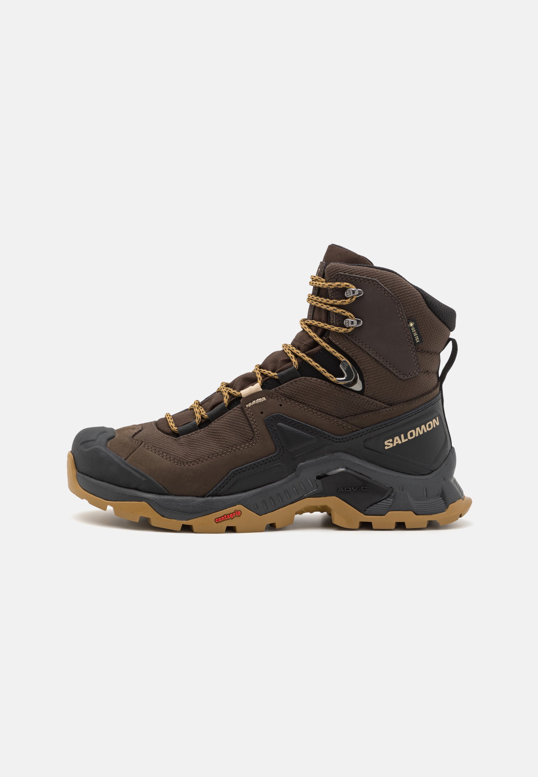 Salomon QUEST ELEMENT GORE TEX - Trekingové topánky - delicioso/black/dull gold