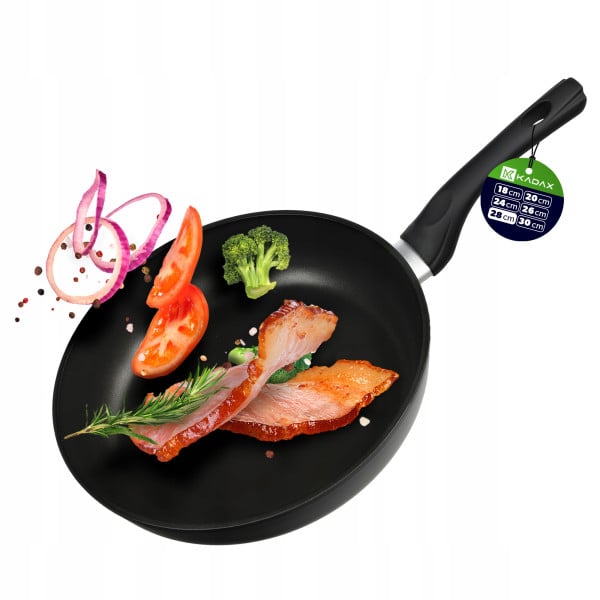 Patelnia 28 cm Do Smażenia Indukcja Gaz Non-Stick