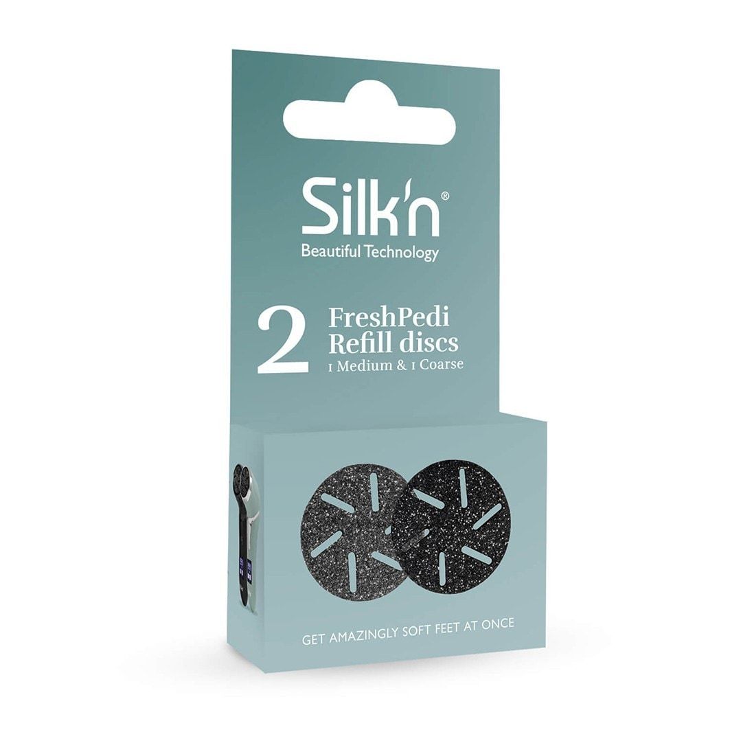 Odstranjevalec trde kože Silk'n Callus Removal FreshPedi, nadomestno pakiranje, srednje grobo - 1 kos