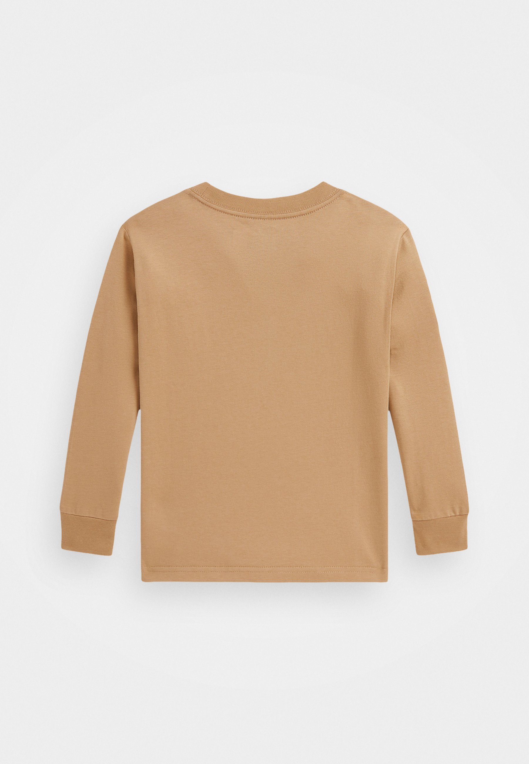 Koszulka Polo Ralph Lauren BIG PONY COTTON JERSEY - Bluzka z długim rękawem - khaki vintage