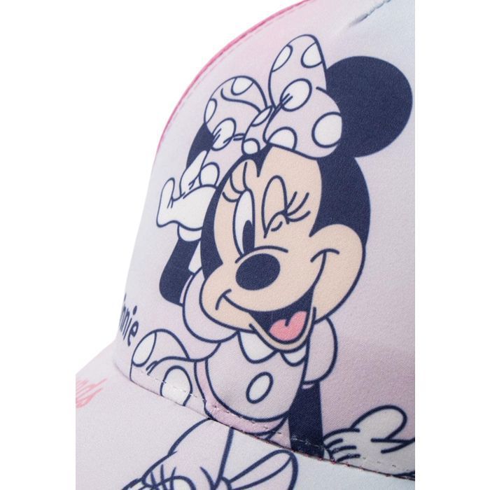 Gorra - Disney - Minnie Mouse - Rosa - 65% Algodón - Correa ajustable