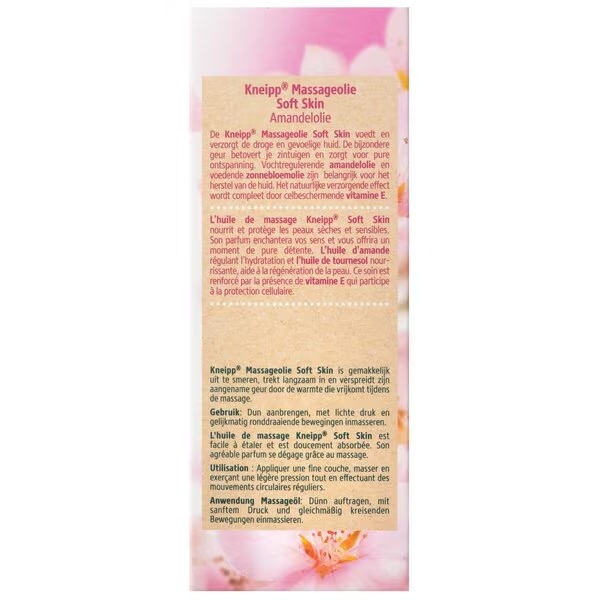 Kneipp Soft Skin Massageolie<br>100 ml
