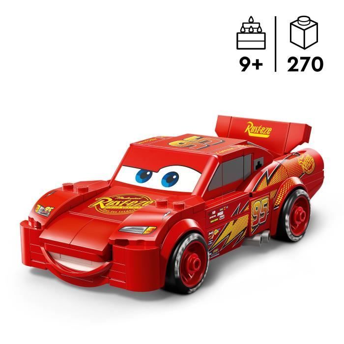 LEGO Speed Champions 77255 Saetta McQueen - Macchinina rossa - Per bambini e bambine dai 9 anni in su