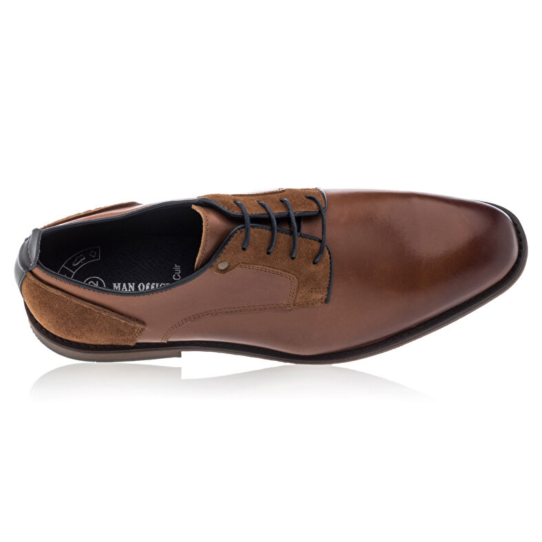 Zapatos de vestir marrones para hombre