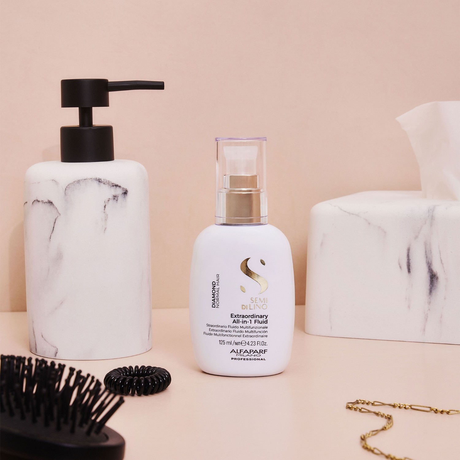 ALFAPARF MILANO Semi di Lino Diamond Fluid za kosu Exceptional All-In-1 Fluid – 125 ml