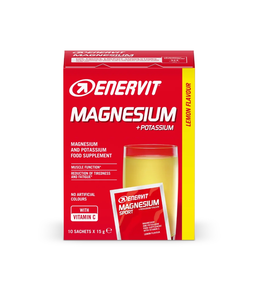 ENERVIT Enervit Kalium Magnesium 10 zakjes 8 g mineralen en vitamine C