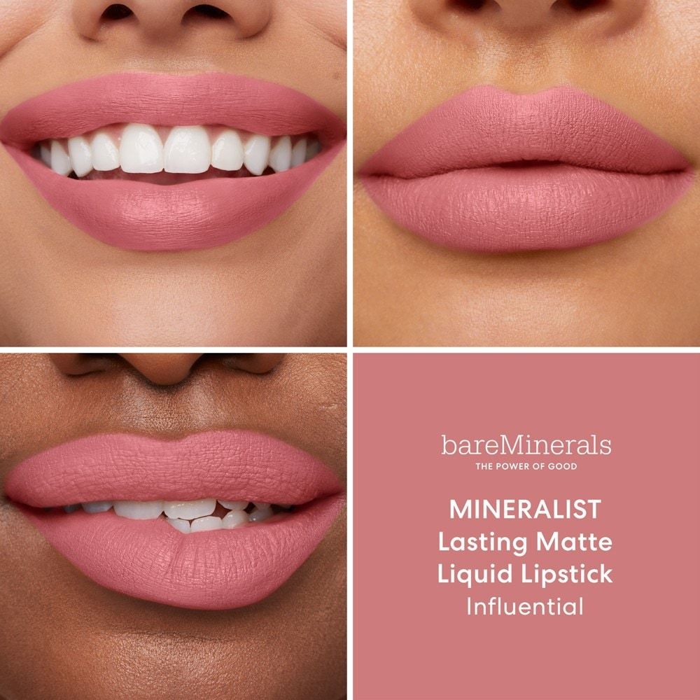 bareMinerals Lipstick Mineralist Trajni mat tekući ruž za usne - 3,7 ml