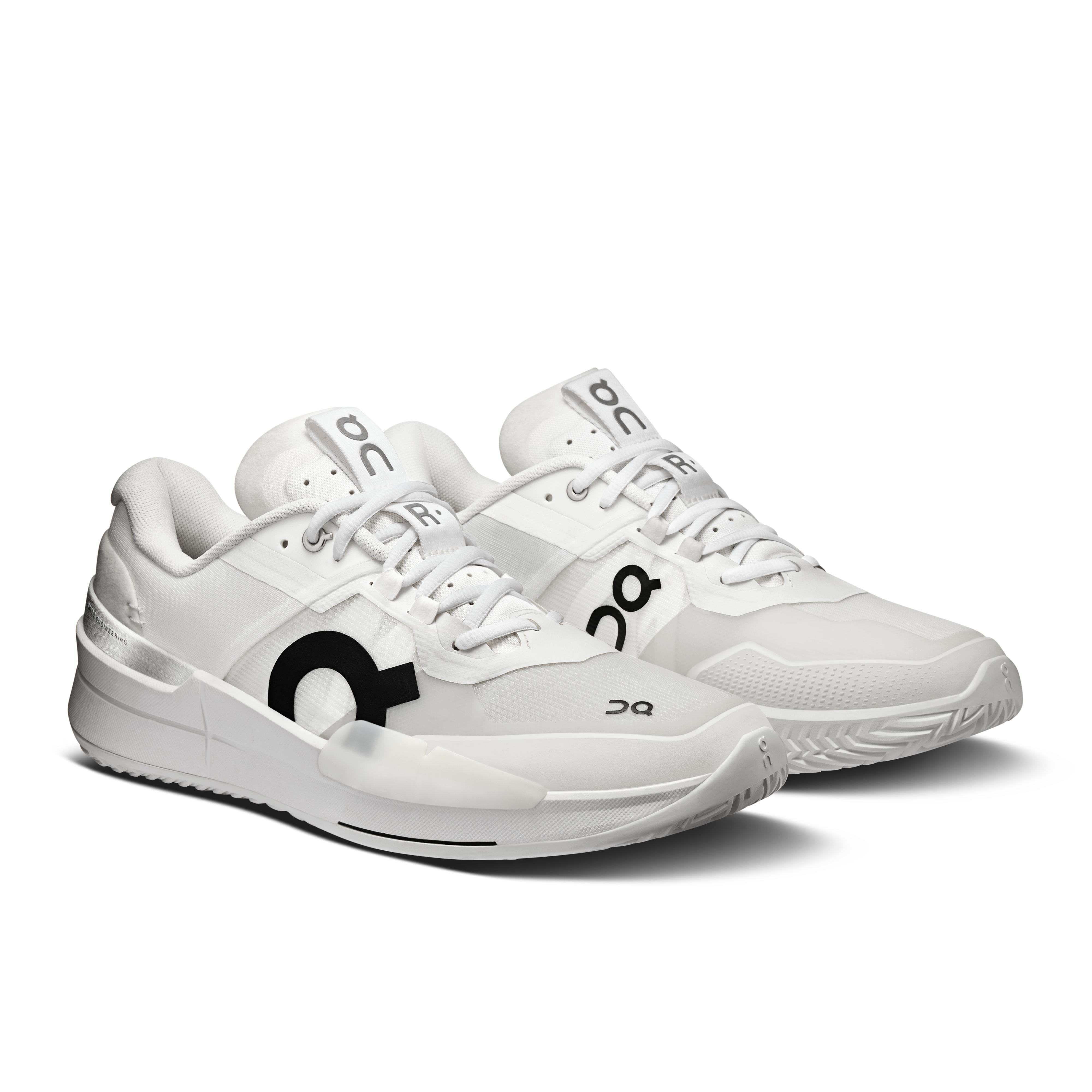 On Zapatillas ROGER Pro 2 para hombre, completamente blancas.