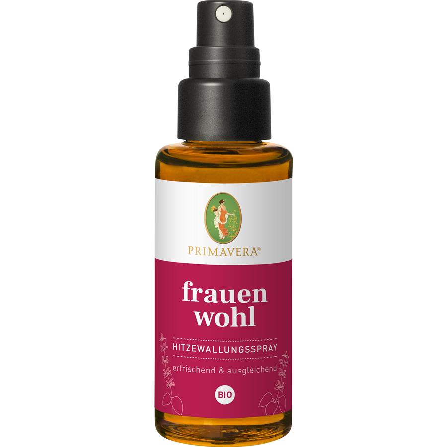 Primavera Body Spray «Women's Wellbeing» – Hetetoktspray for kvinner – 50 ml