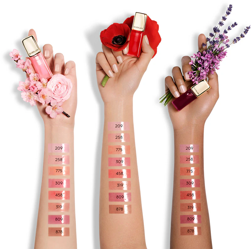 GUERLAIN Blooming Denim KissKiss Bee Glow Oil olej na pery s medom