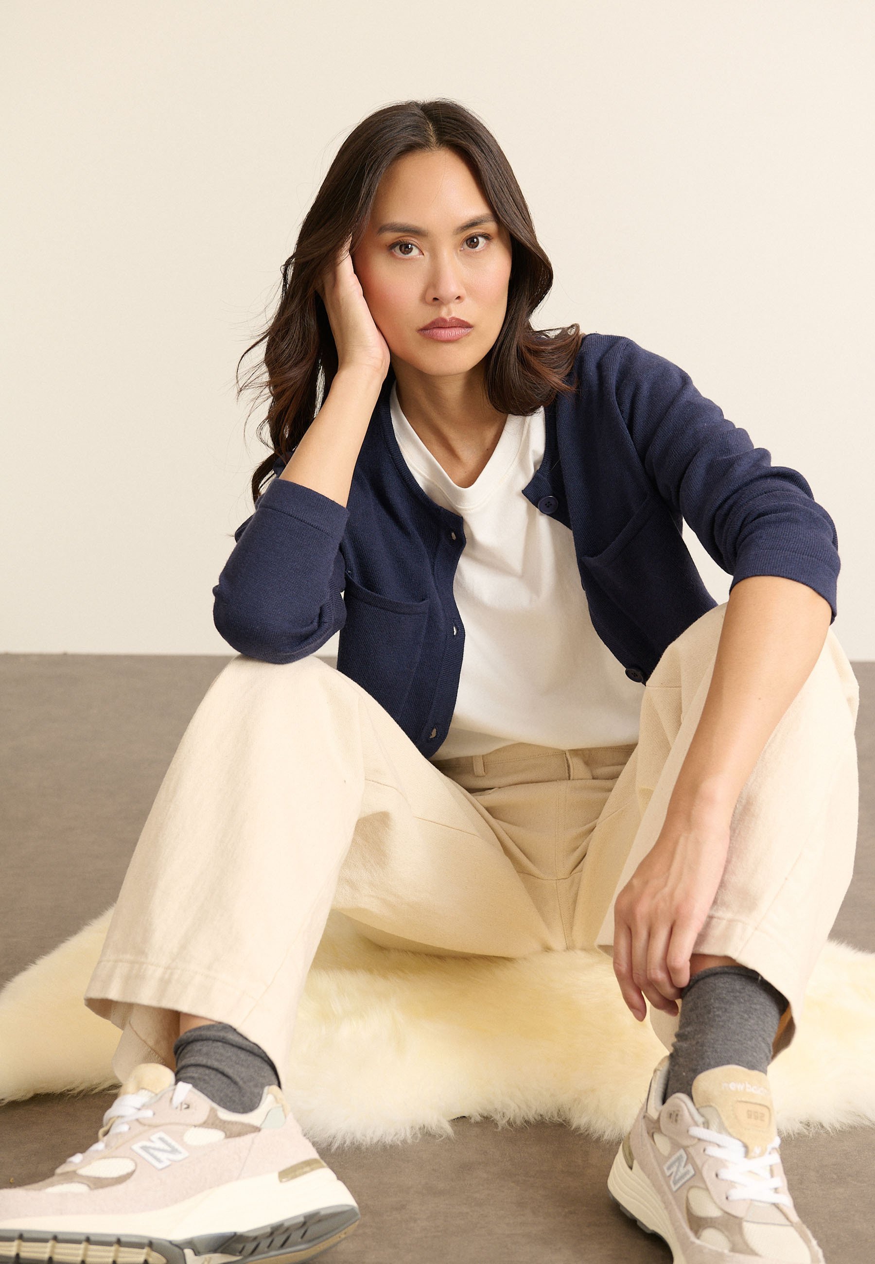 Garance Paris TIM - Cardigan - marineblauw