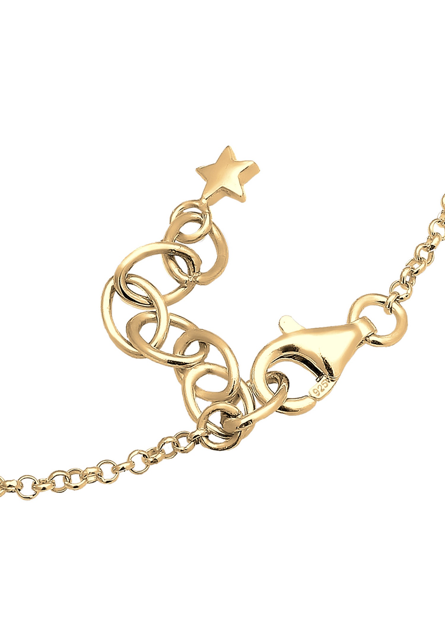Elli Femmes compas Wanderlust talisman en argent sterling 925