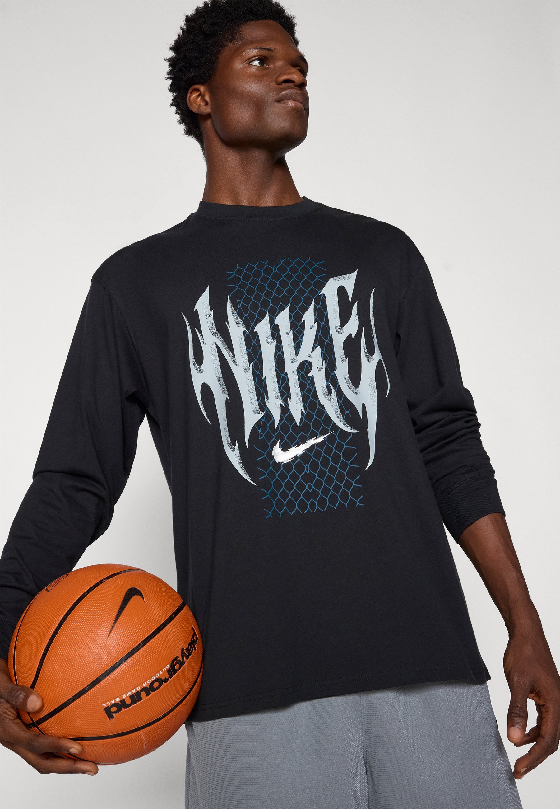 Nike Performance TEE M90 - Triko s dlouhým rukávem - černé