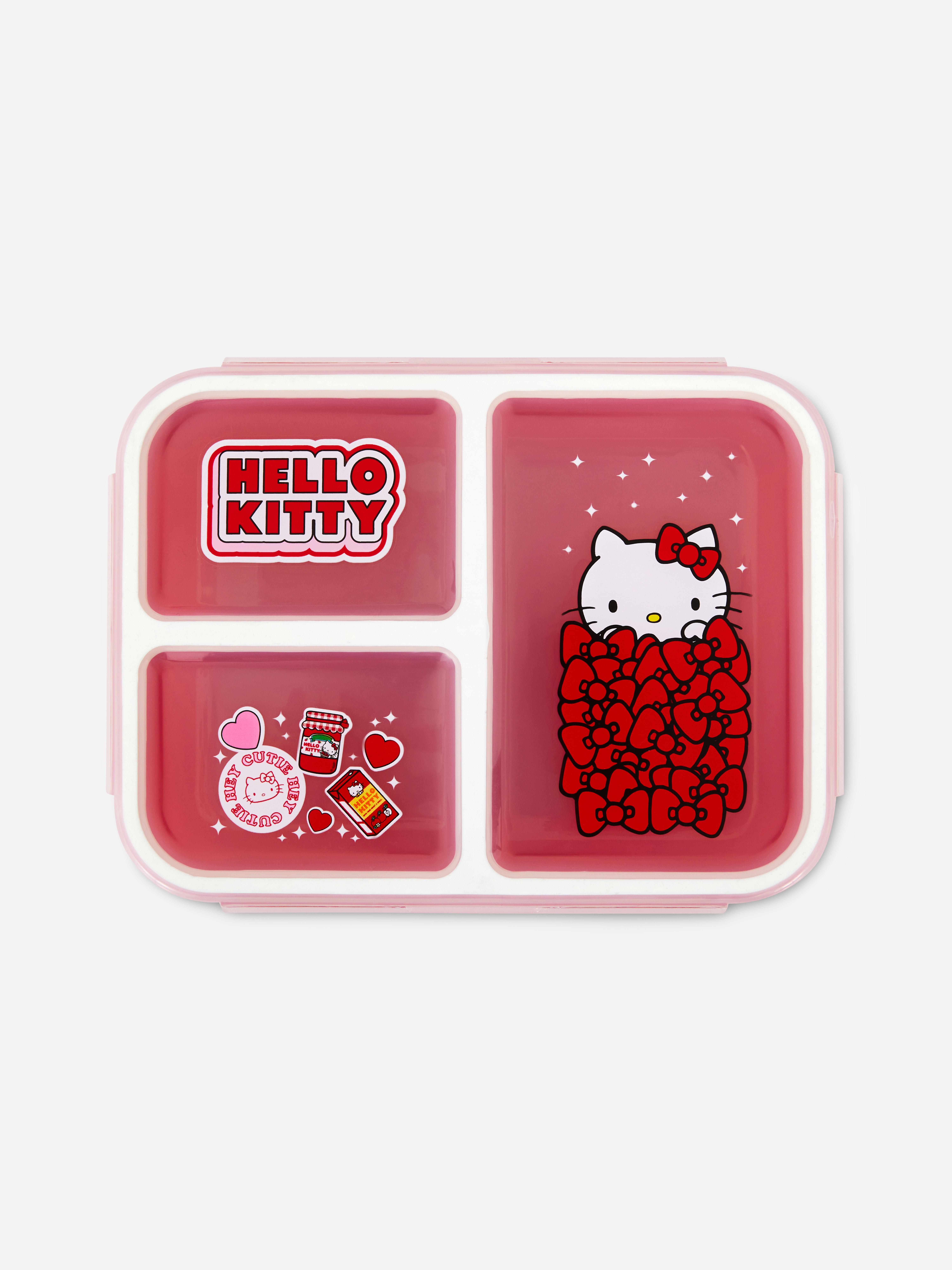 Cutie Bento Hello Kitty Mereu dornică de gustări cu această cutie de prânz jucăușă