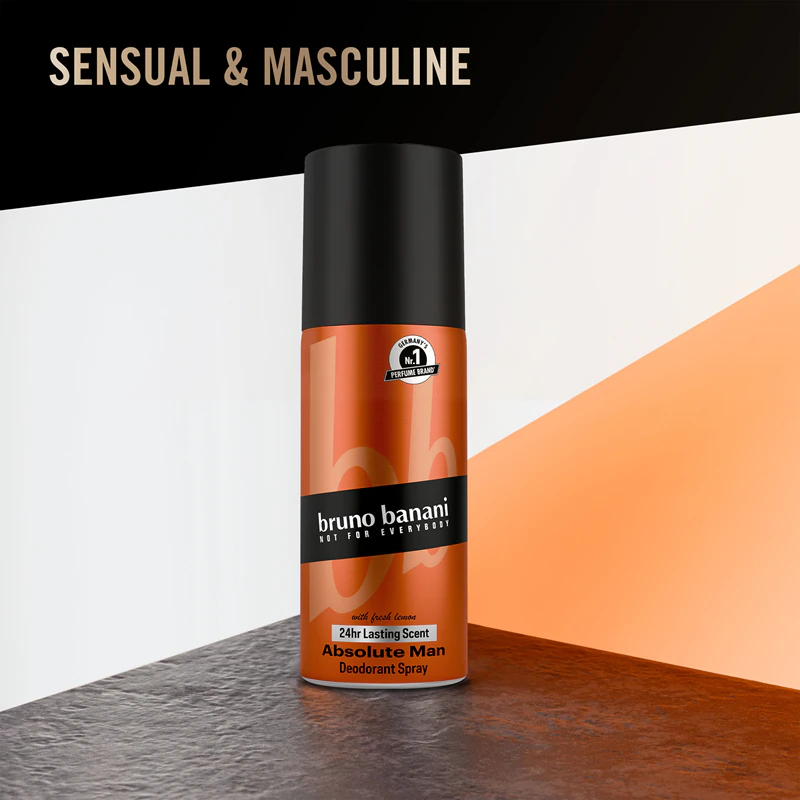 Desodorante Spray Bruno Banani Absolute Man para Homens