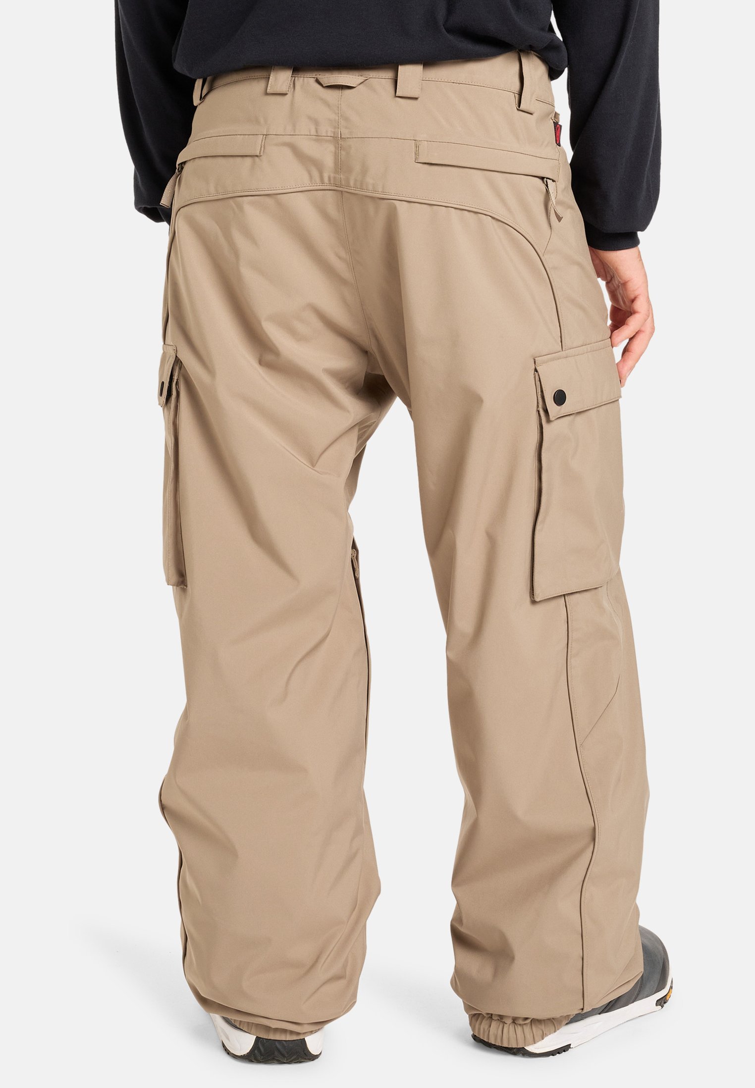 Quiksilver SNOW DOWN - Pantalon outdoor - Rocher tombé