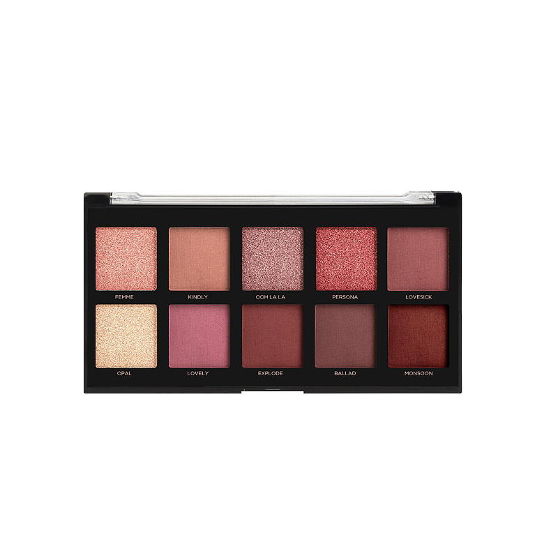 10 paletas de sombras de ojos moradas