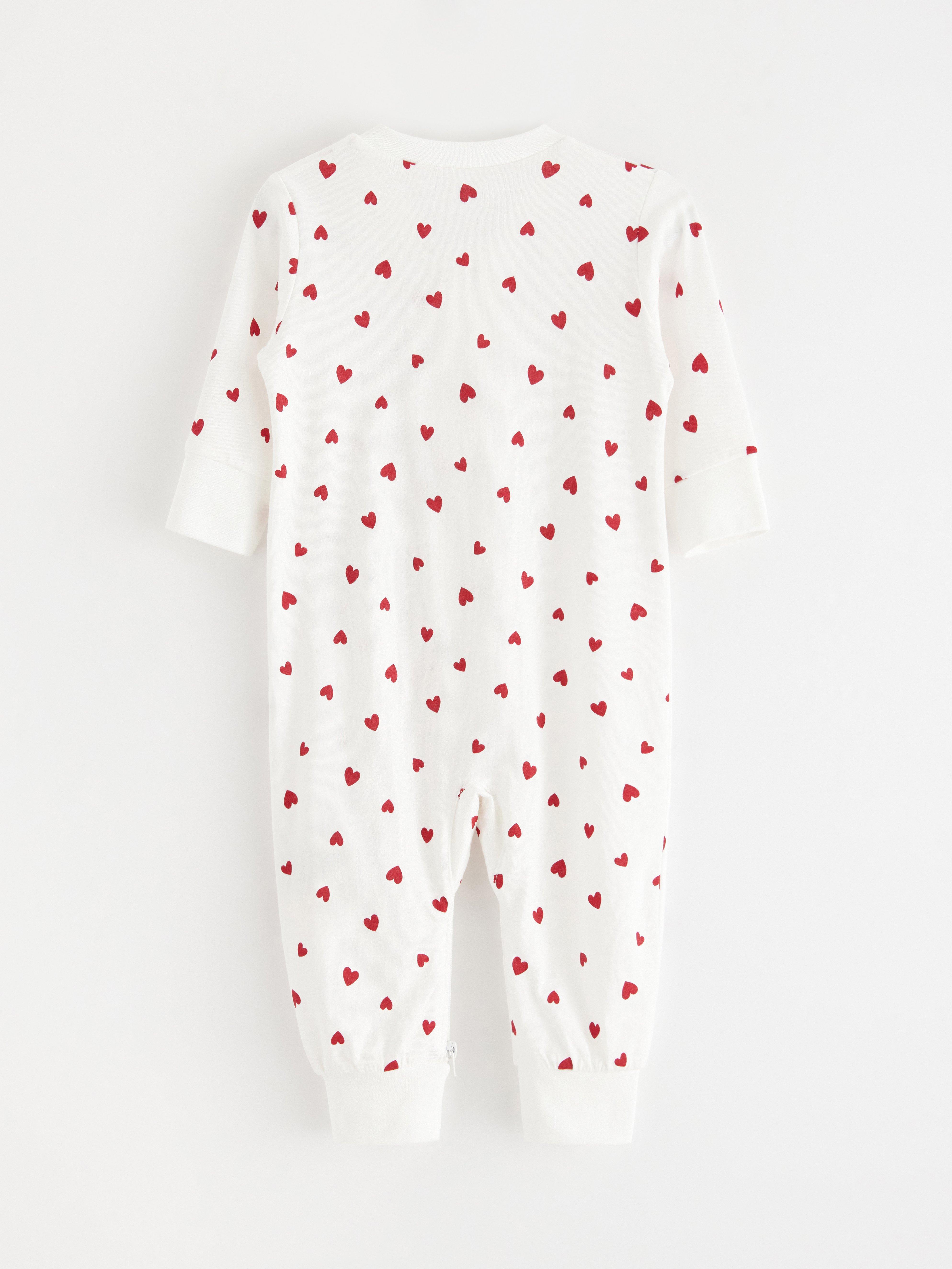 Pijama Branco Claro Acinzentado