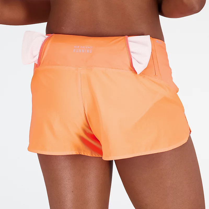 Pantaloni scurți Impact Run de 3 inci pentru femei - NEON DRAGONFLY
