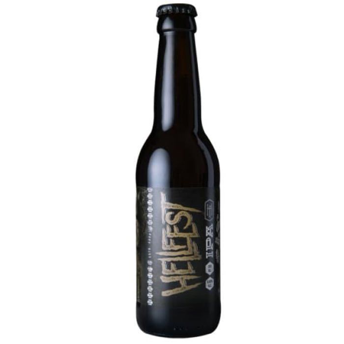 Hellfest 4 cervezas + 1 copa de cata TEKU Mélusine Vendée 6,6% IPA - 33cl.