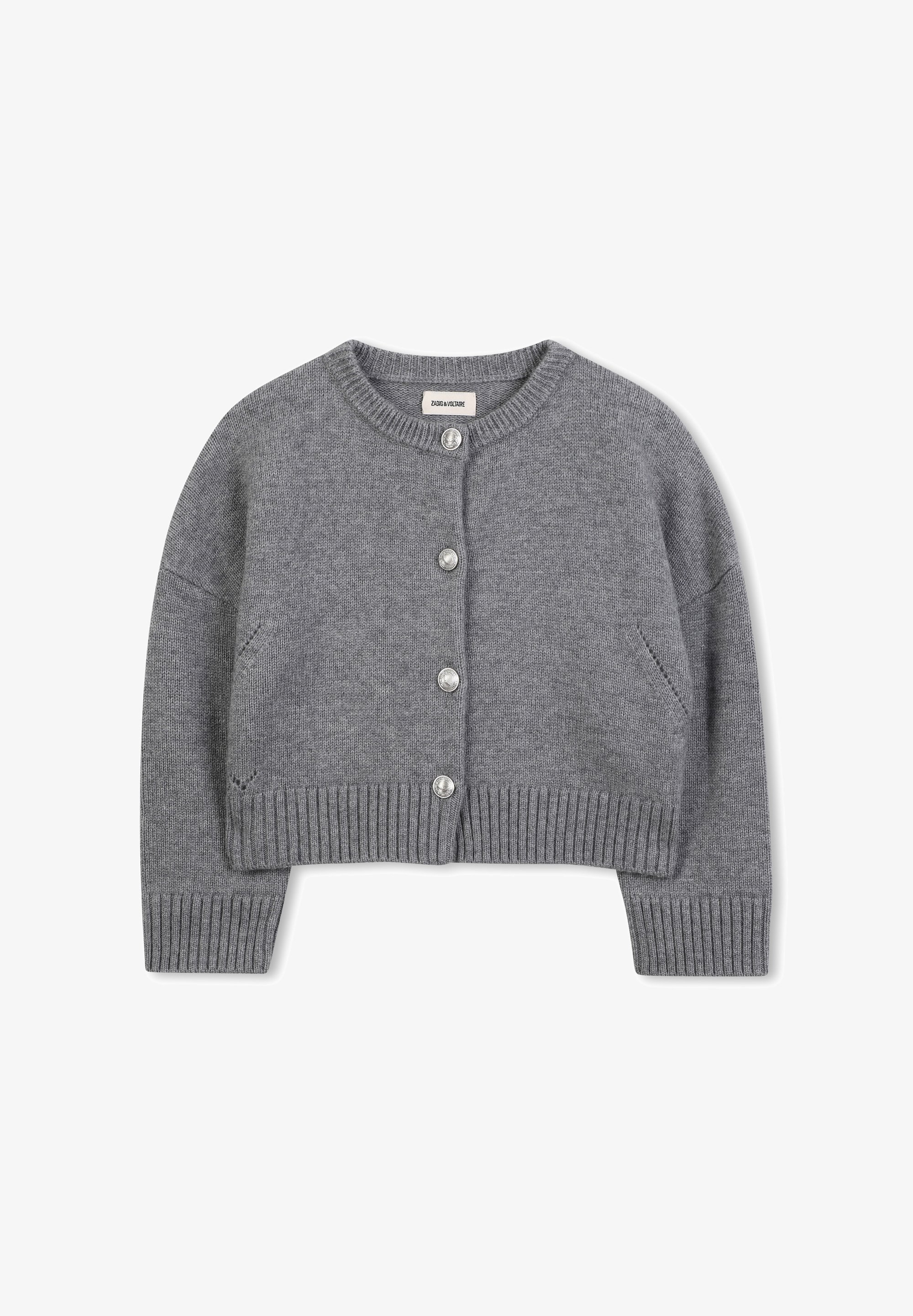 Zadig & Voltaire Vest - grijs gemêleerd