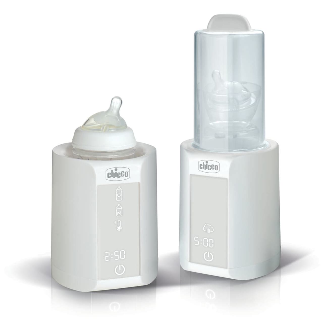 Flessenwarmer met sterilisator