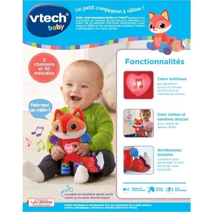 VTECH BABY - Malo, mon Renardeau Dodo