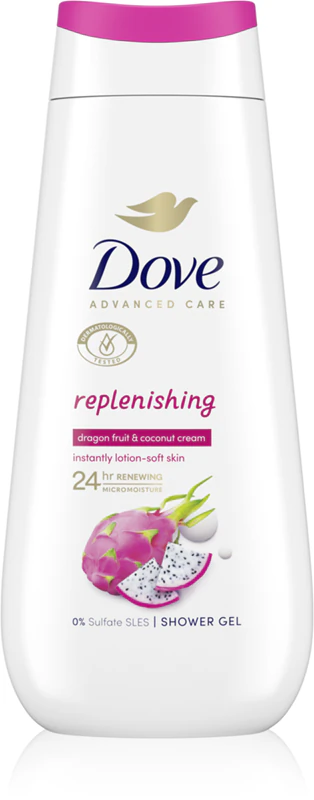 Dove Advanced Care Replenishing Hydratačný sprchový gél