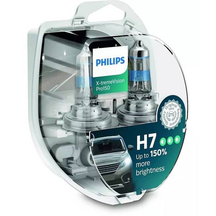 Bombilla de foco de largo alcance PHILIPS H7 de 12 V