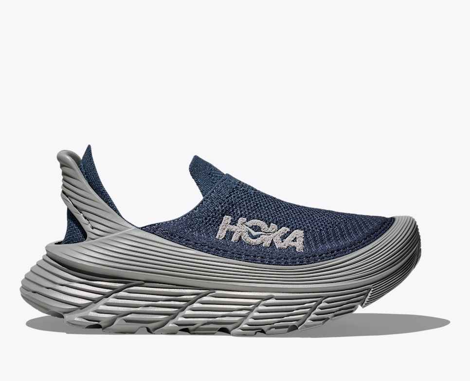 HOKA Restaurez le maillot de bain universitaire TC bleu marine/gris stellaire